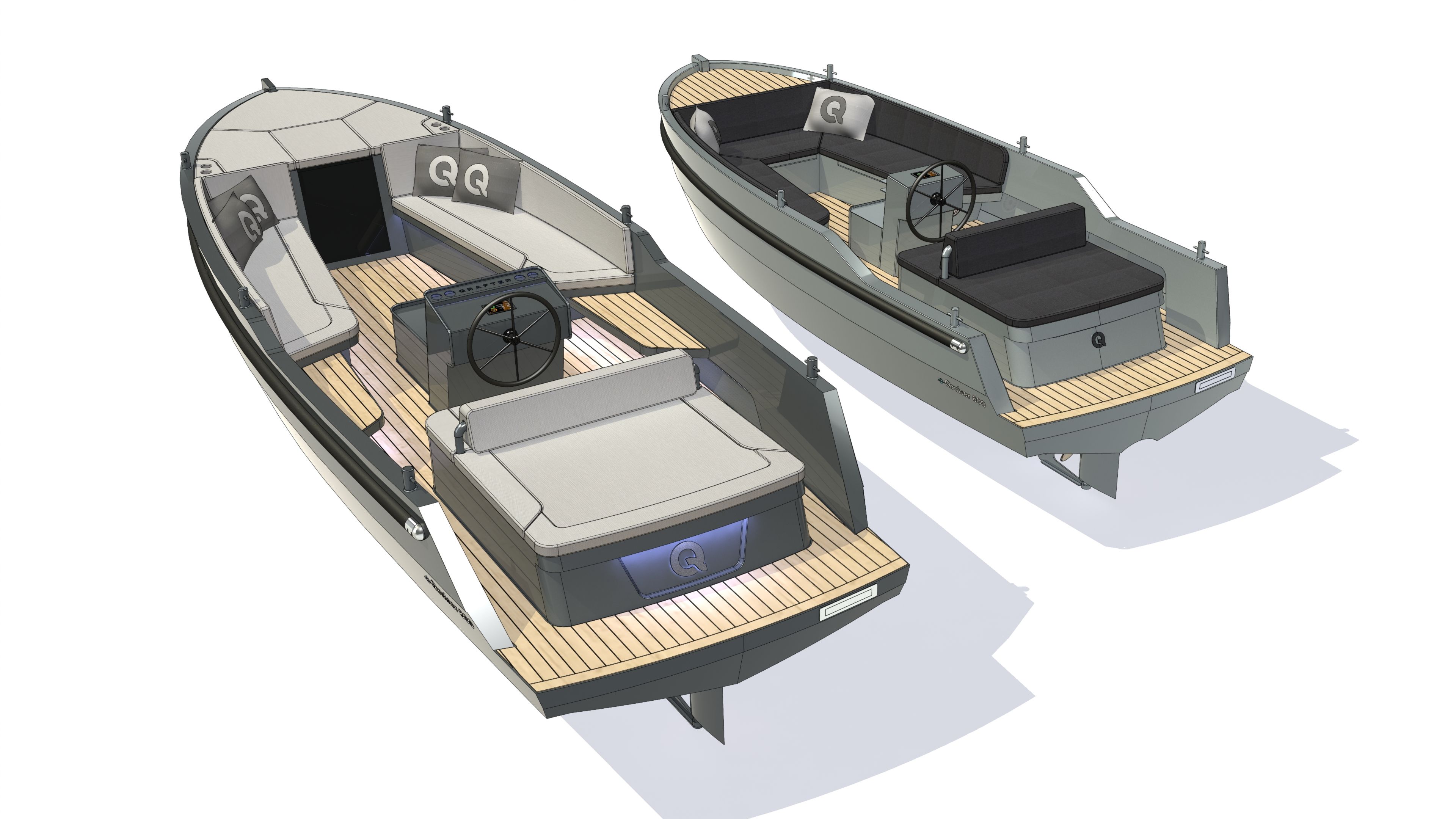  Qrafter Boats met e-Qruiser 800+ op Boot Holland
