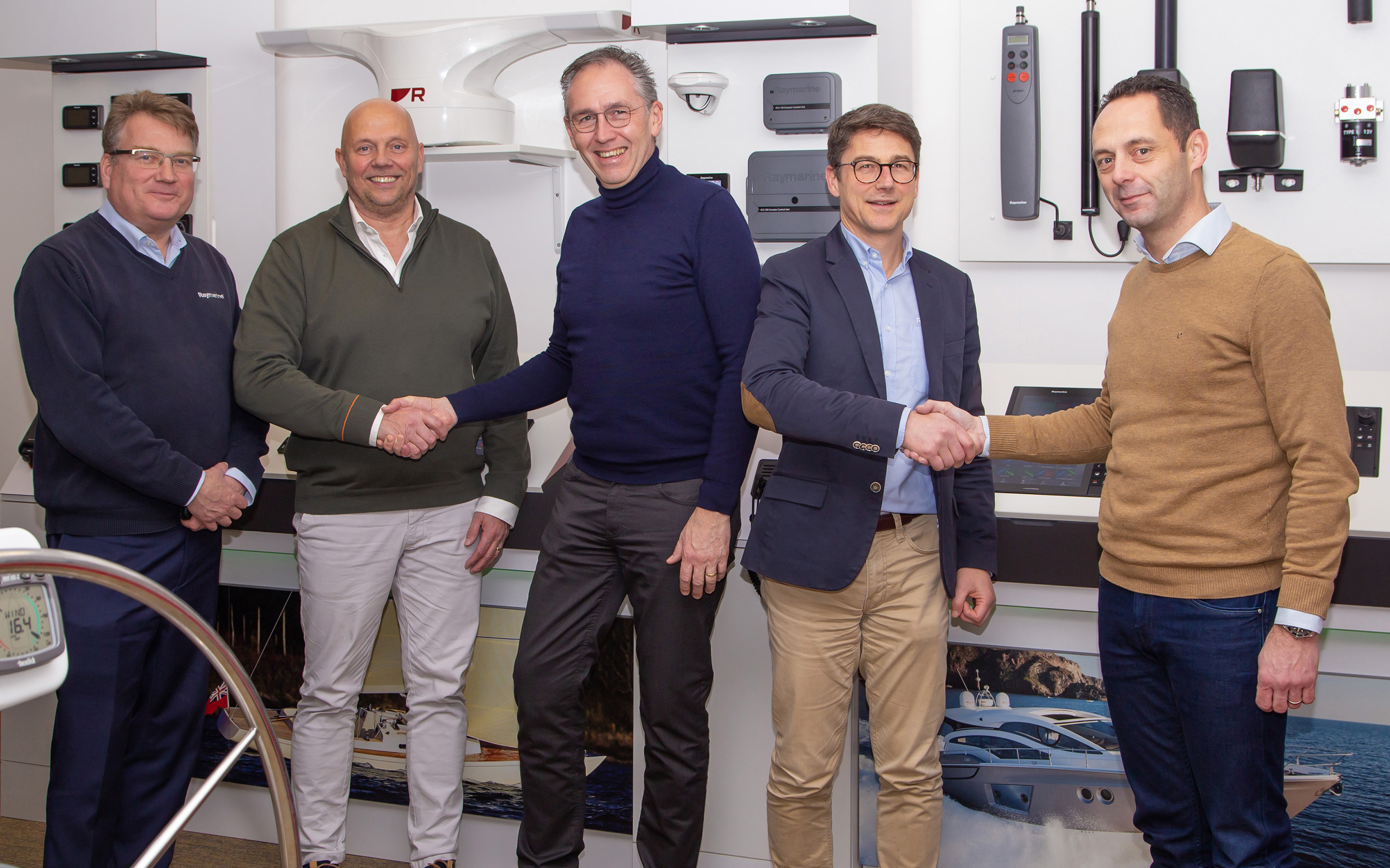 Linssen Yachts en Raymarine verlengen jarenlange samenwerking 