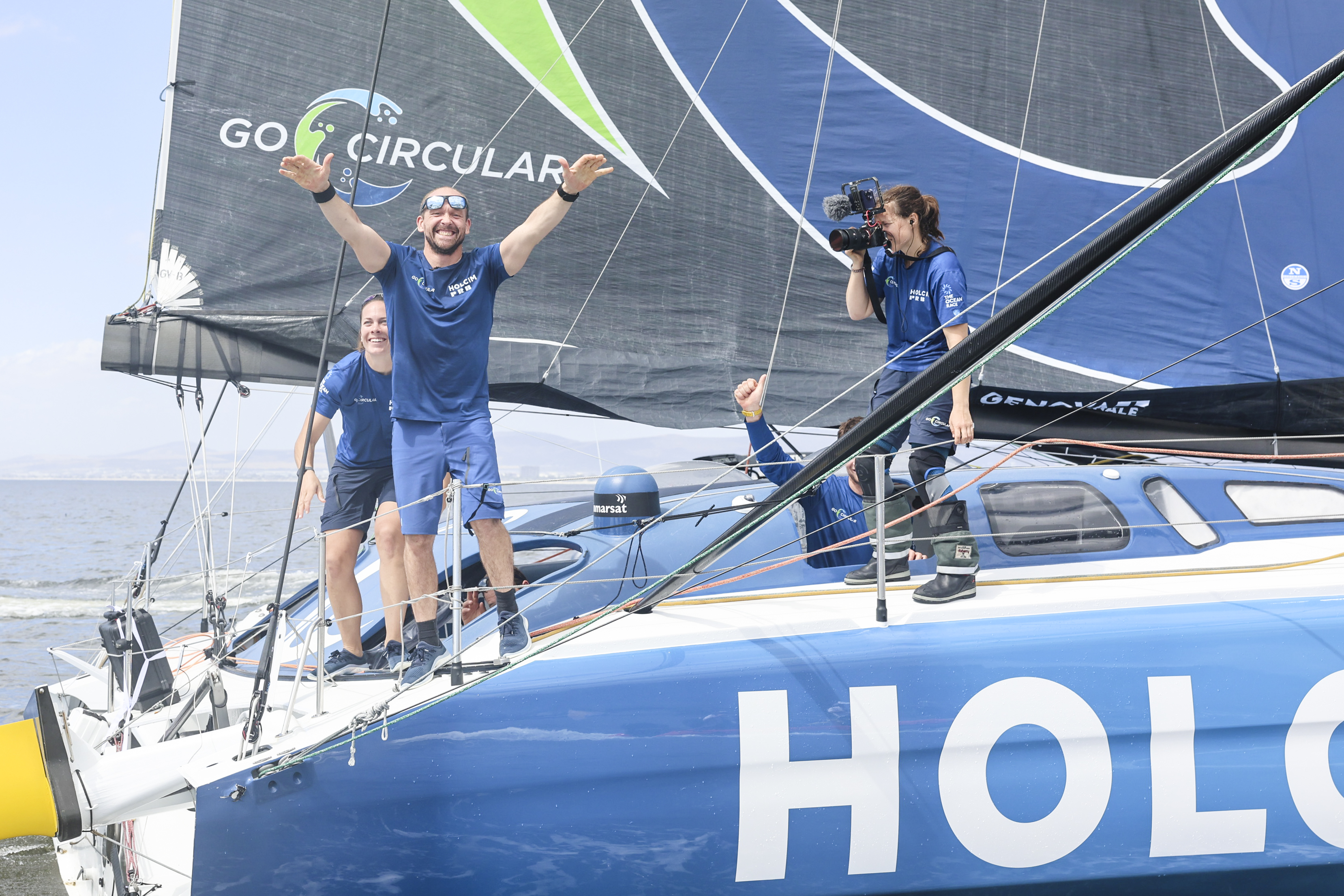 Team Holcim-PRB wint 2e etappe Ocean Race