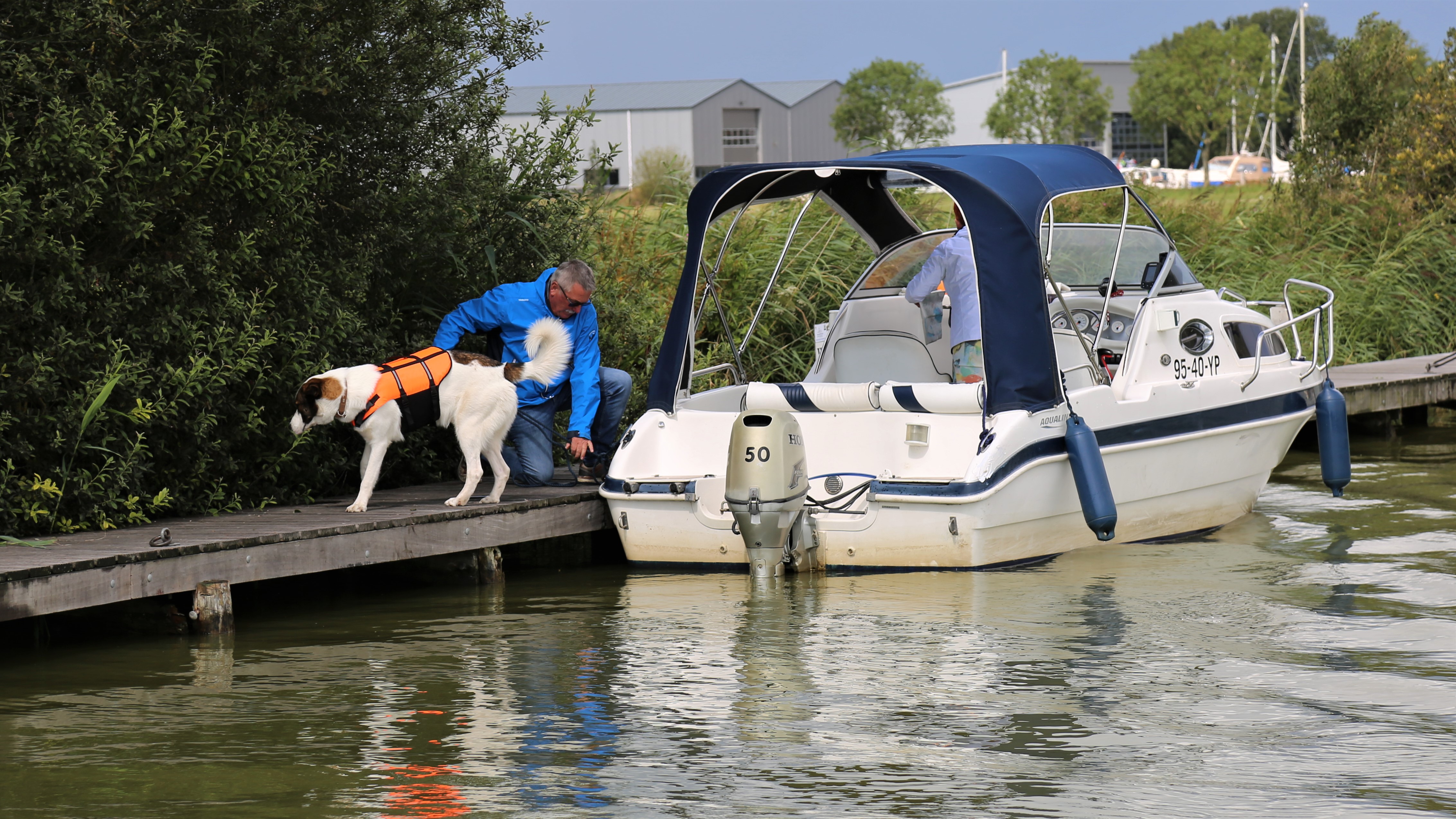 De beste maatjes op het water