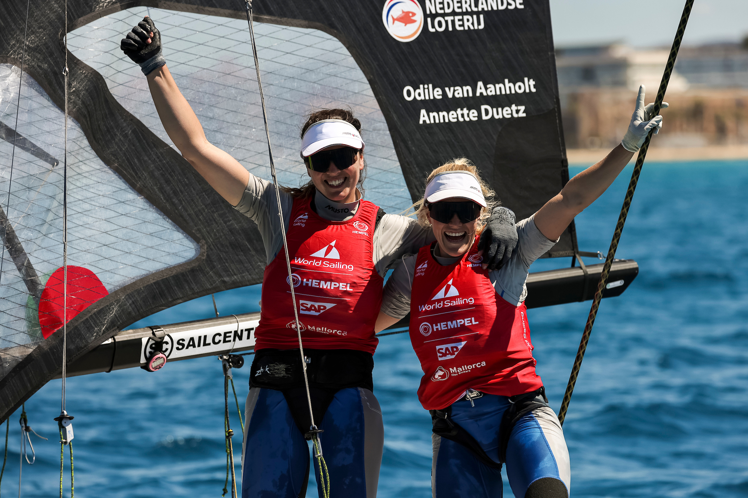 Goud, zilver en brons voor Oranje-zeilers 