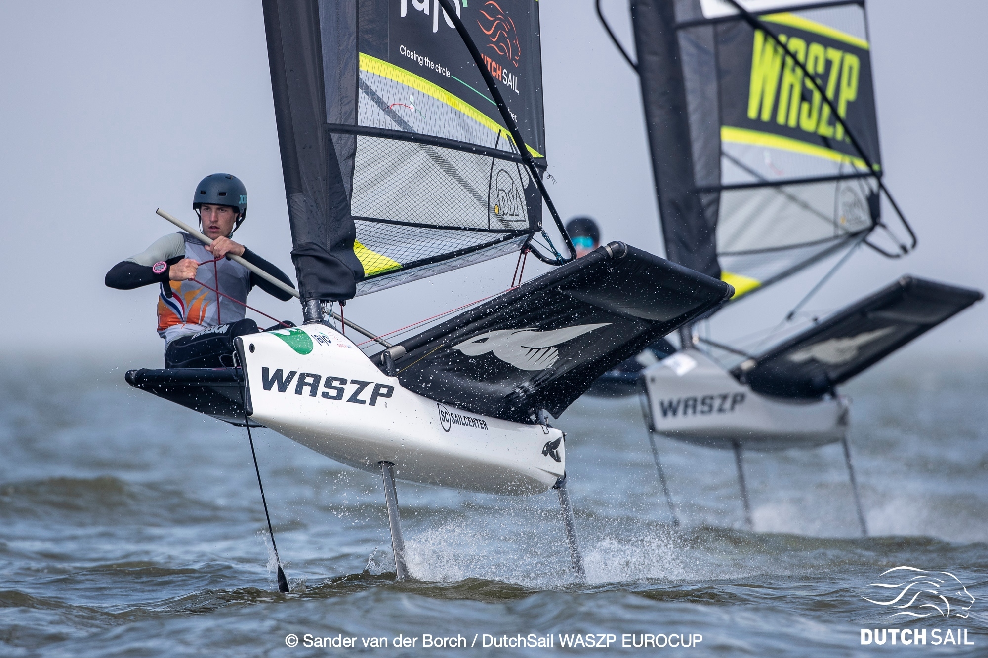 Eerste DutchSail EuroCup in WASZP succesvol
