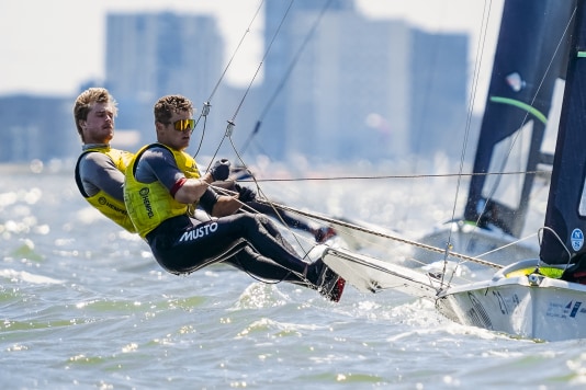 Goud voor Lambriex en Van de Werken op voorlaatste dag Allianz Regatta
