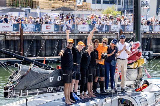 Koninklijke ontvangst voor The Ocean Race