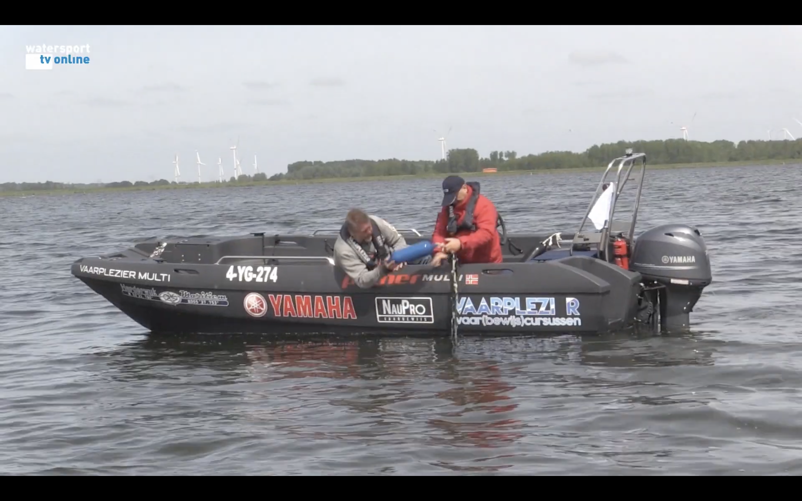 Man overboord in Vaarplezier de serie