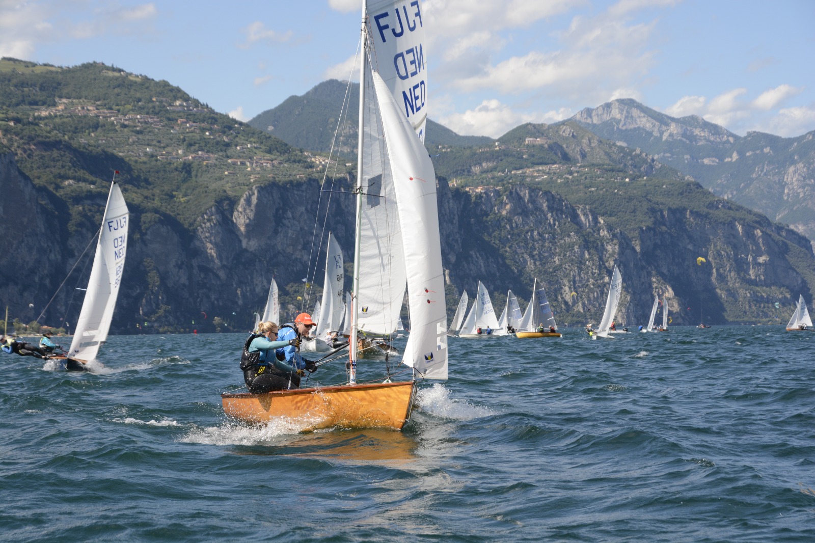 Hylke Sasse & Madelein van der Hout winnen EK Flying Junior