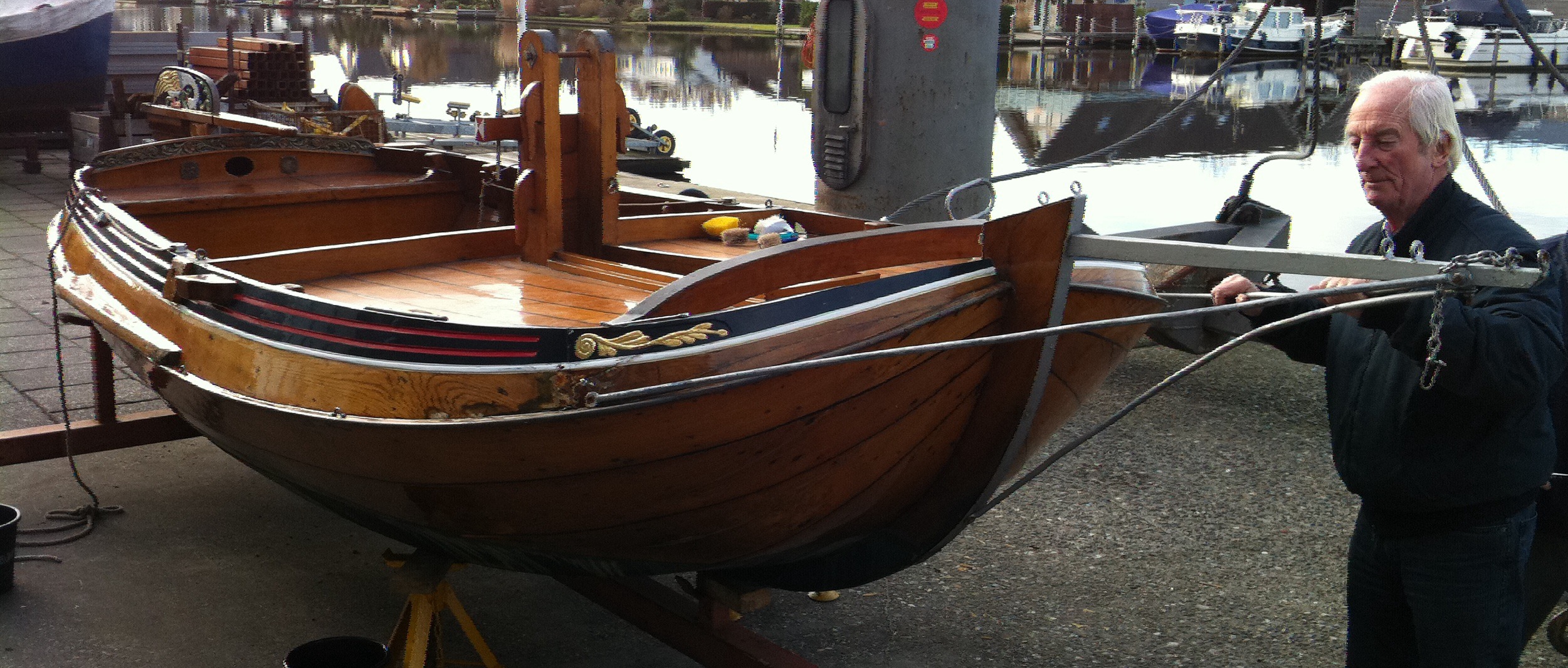 Botenbouwer Bouw van Wijk (90) overleden 