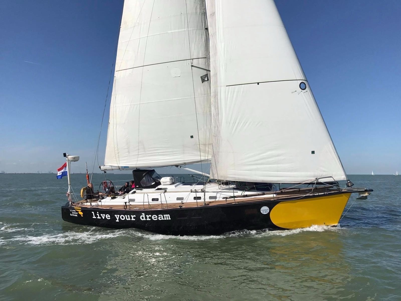 Live Your Dream zeilschip te koop