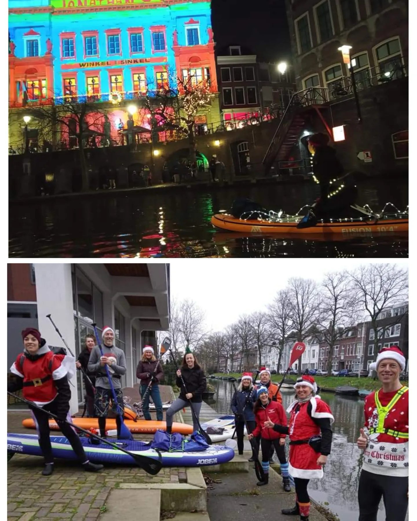 Kerst sup tour door Oudegracht Utrecht