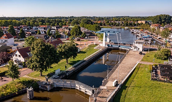 Eerste sluis in Noord-Holland op afstand bediend