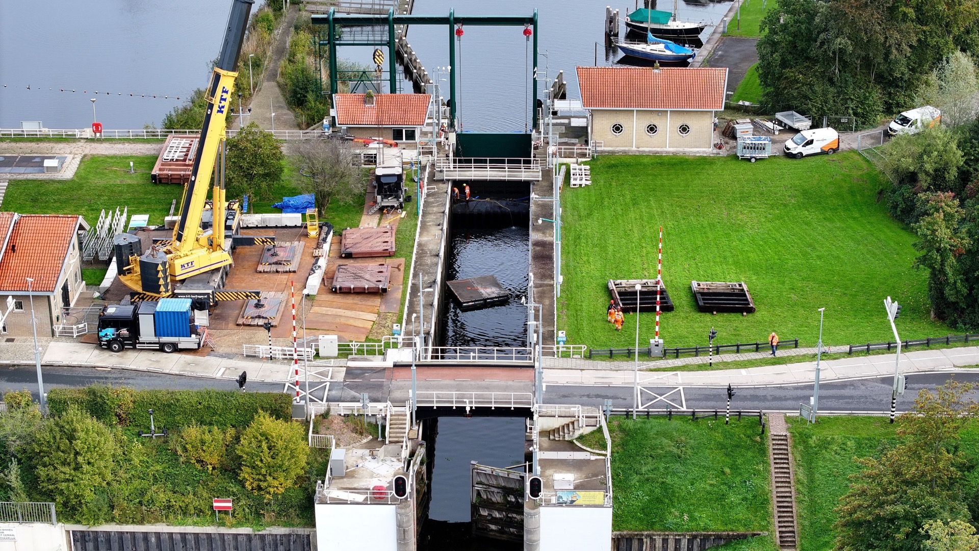 Renovatieproject bruggen en sluizen in Flevoland afgerond