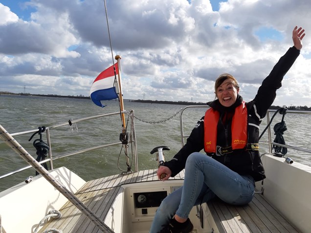 5 maart 2019 - proefvaart met de Pasi&#243;n - liefde op het eerste gezicht