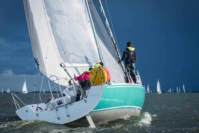 Den Helder startplaats in 59ste Kustzeilers 24 Uurs Zeilrace 