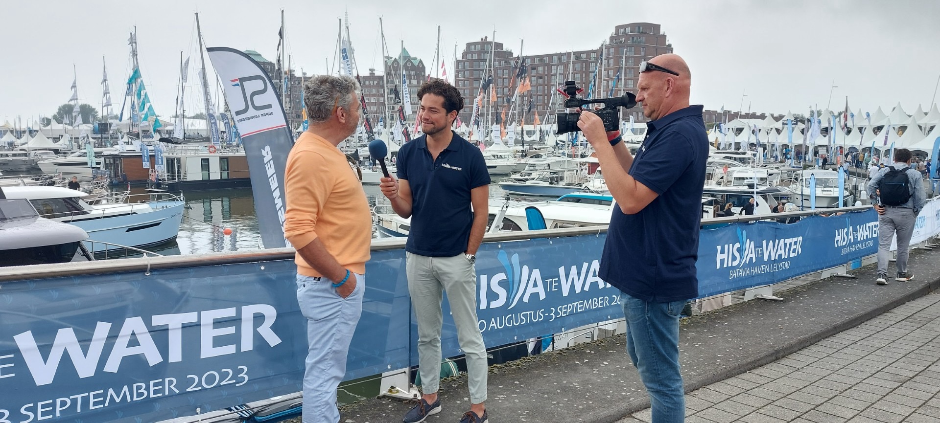 Warming-up voor Hiswa te Water 2024