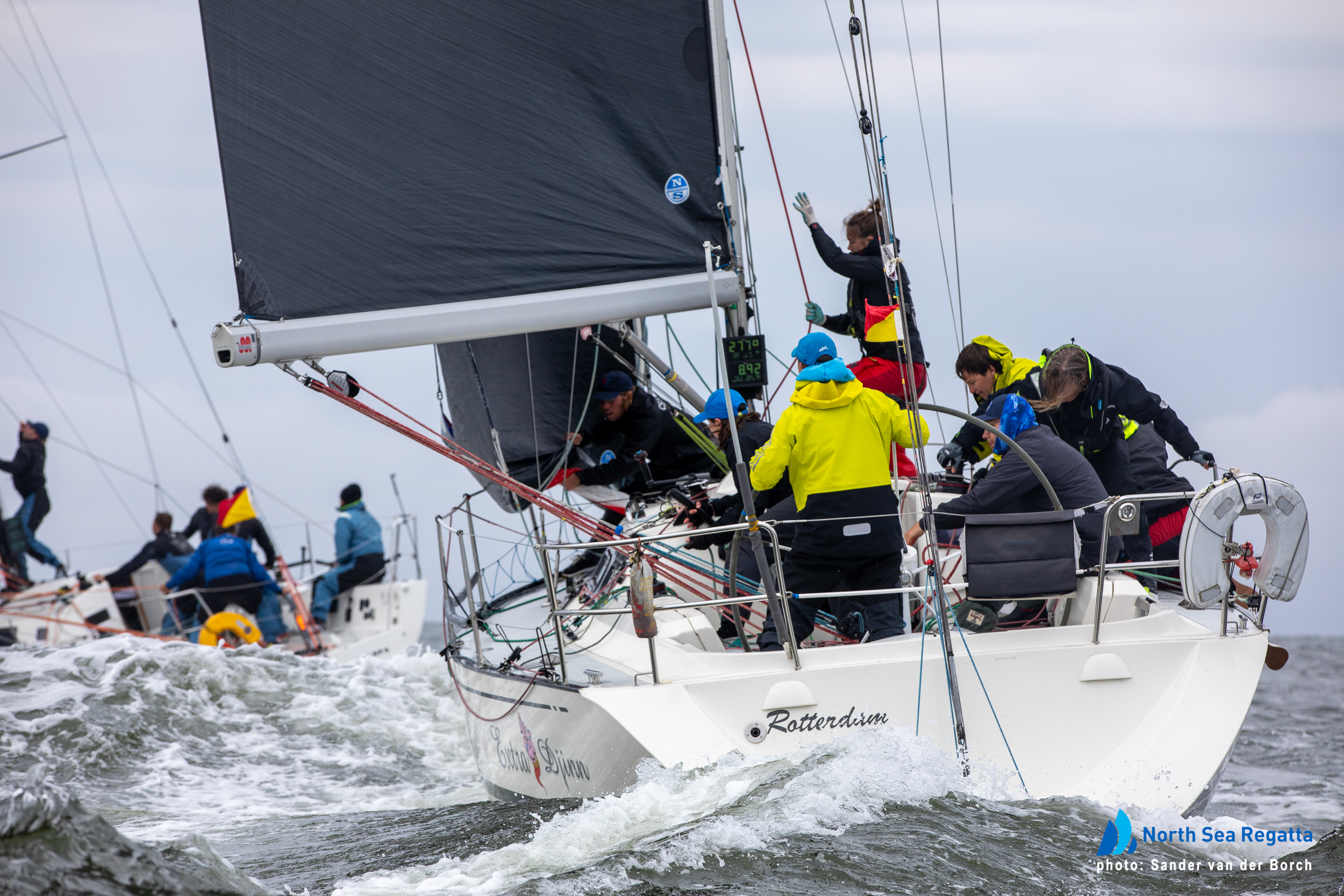 Zeilers op proef gesteld tijdens North Sea Regatta 2024