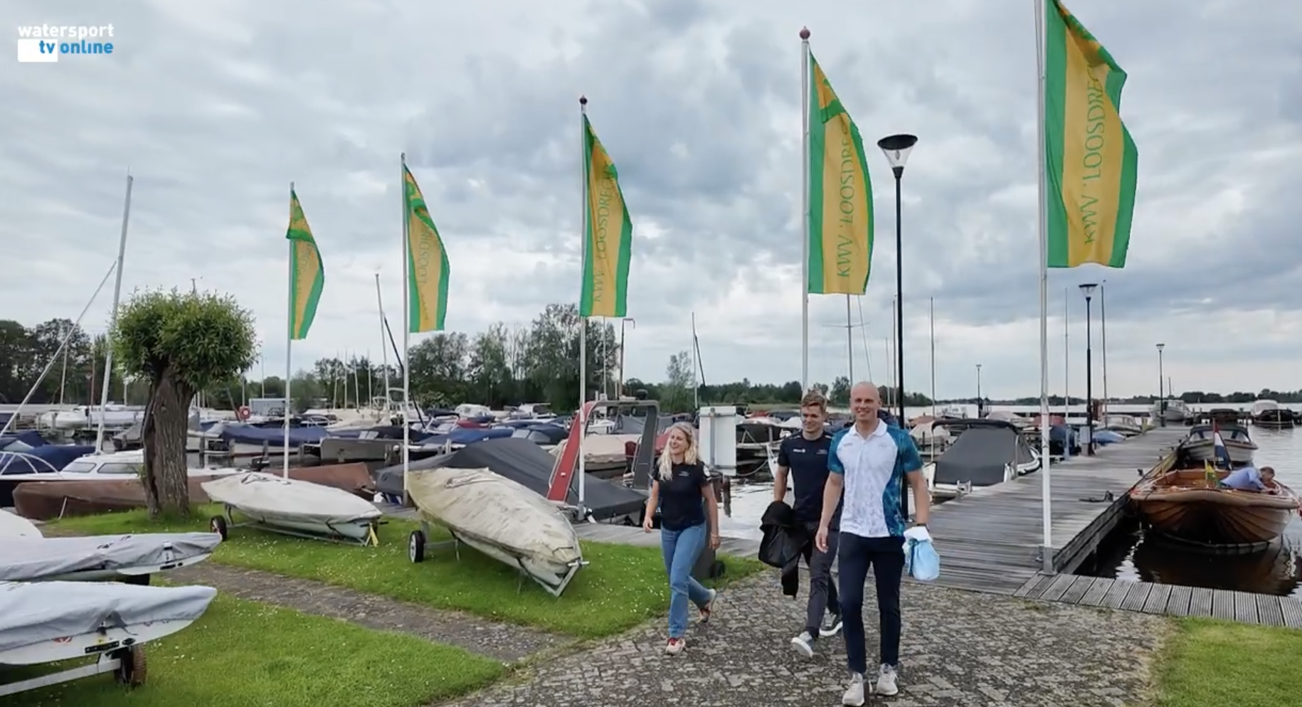 KWVL zwaait olympische zeilers uit