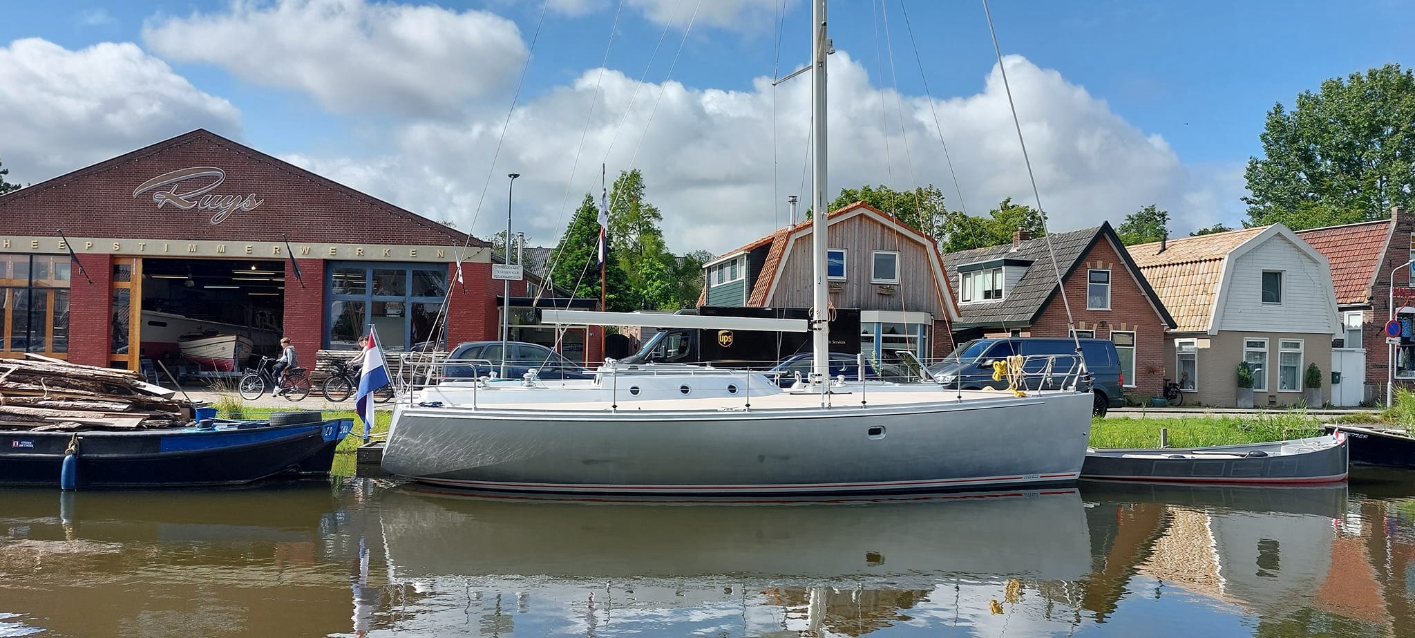 Koopmans Jager 37R vlaggenschip Ruys Jachtbouw