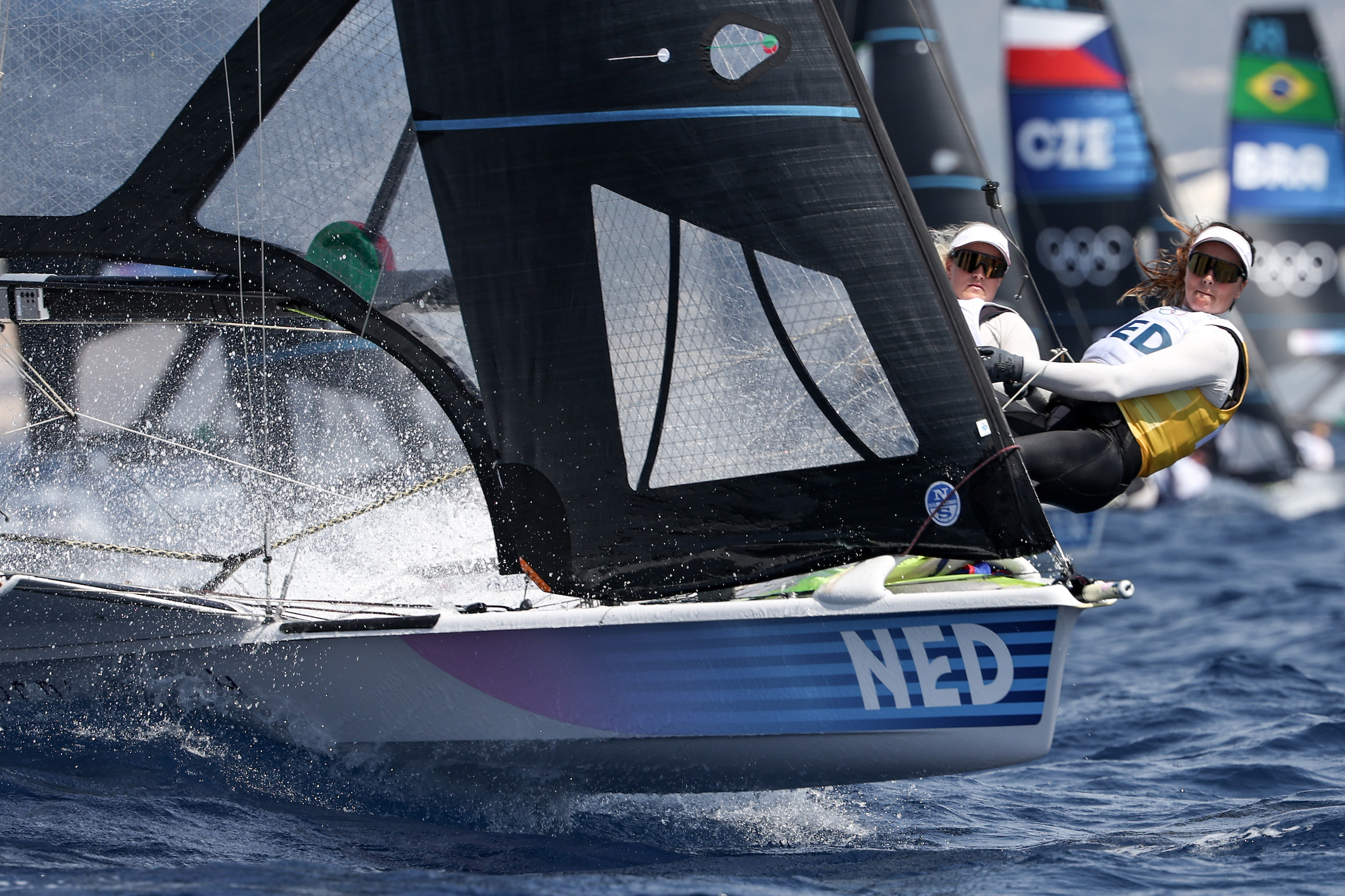 Van Aanholt en Duetz op medaillekoers in Marseille