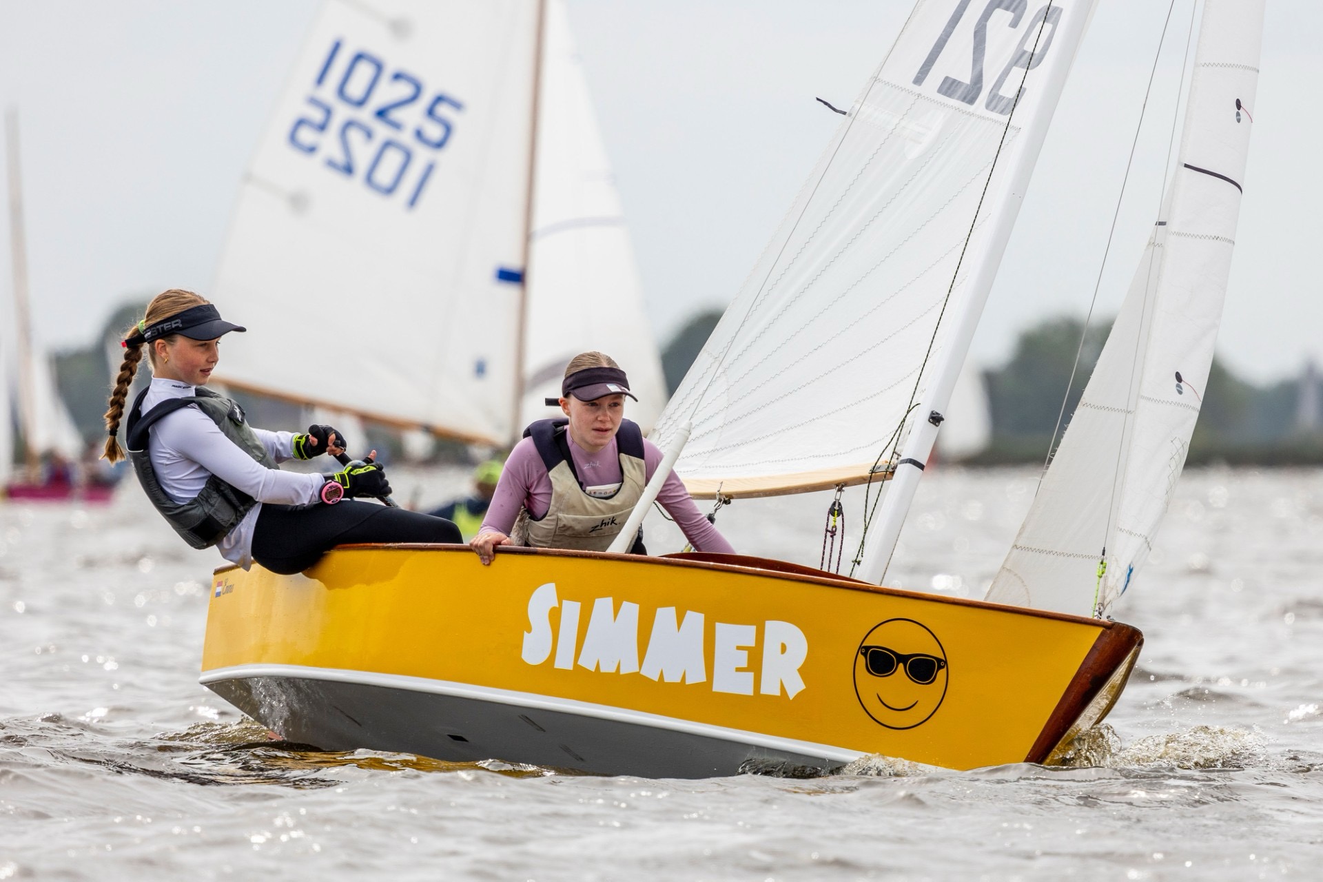 Lastig zeilweer tijdens derde dag Sneekweek