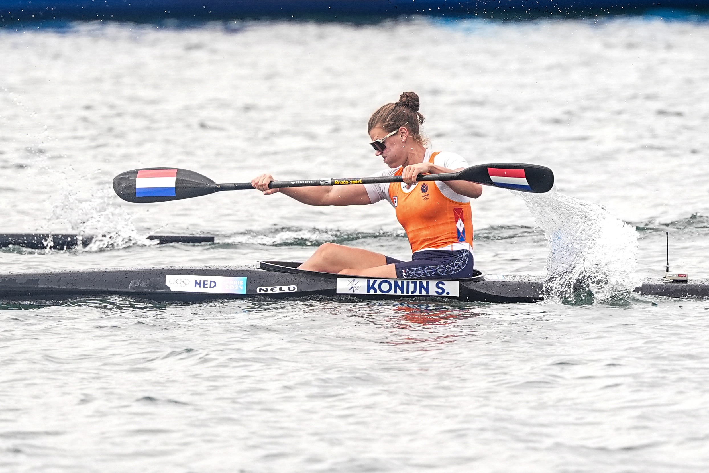 Vorsselman en Konijn naar halve finale K1 500m Kanosprint