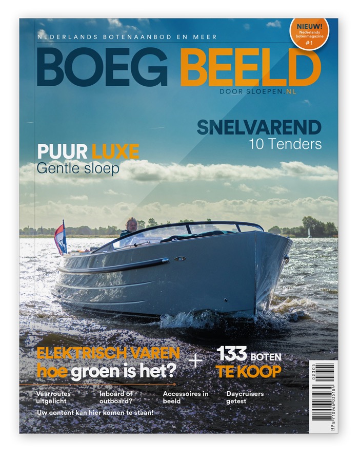 Nieuw watersportmagazine komt niet van helling