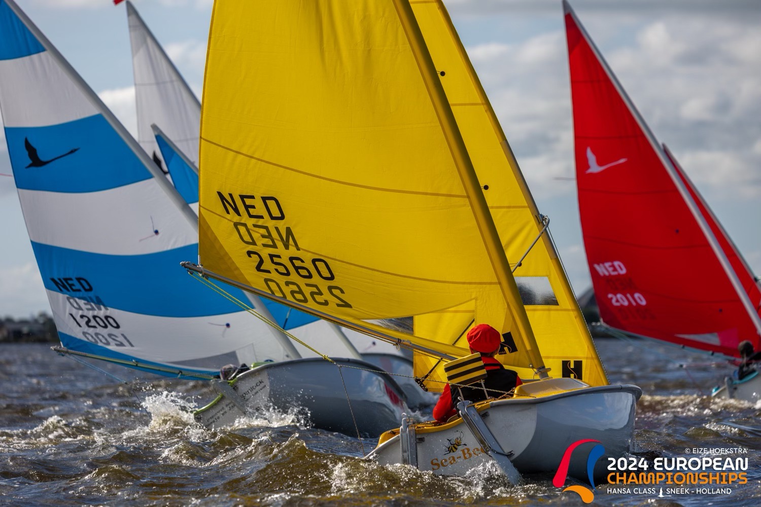EK Hansa klasse gestart op Sneekermeer