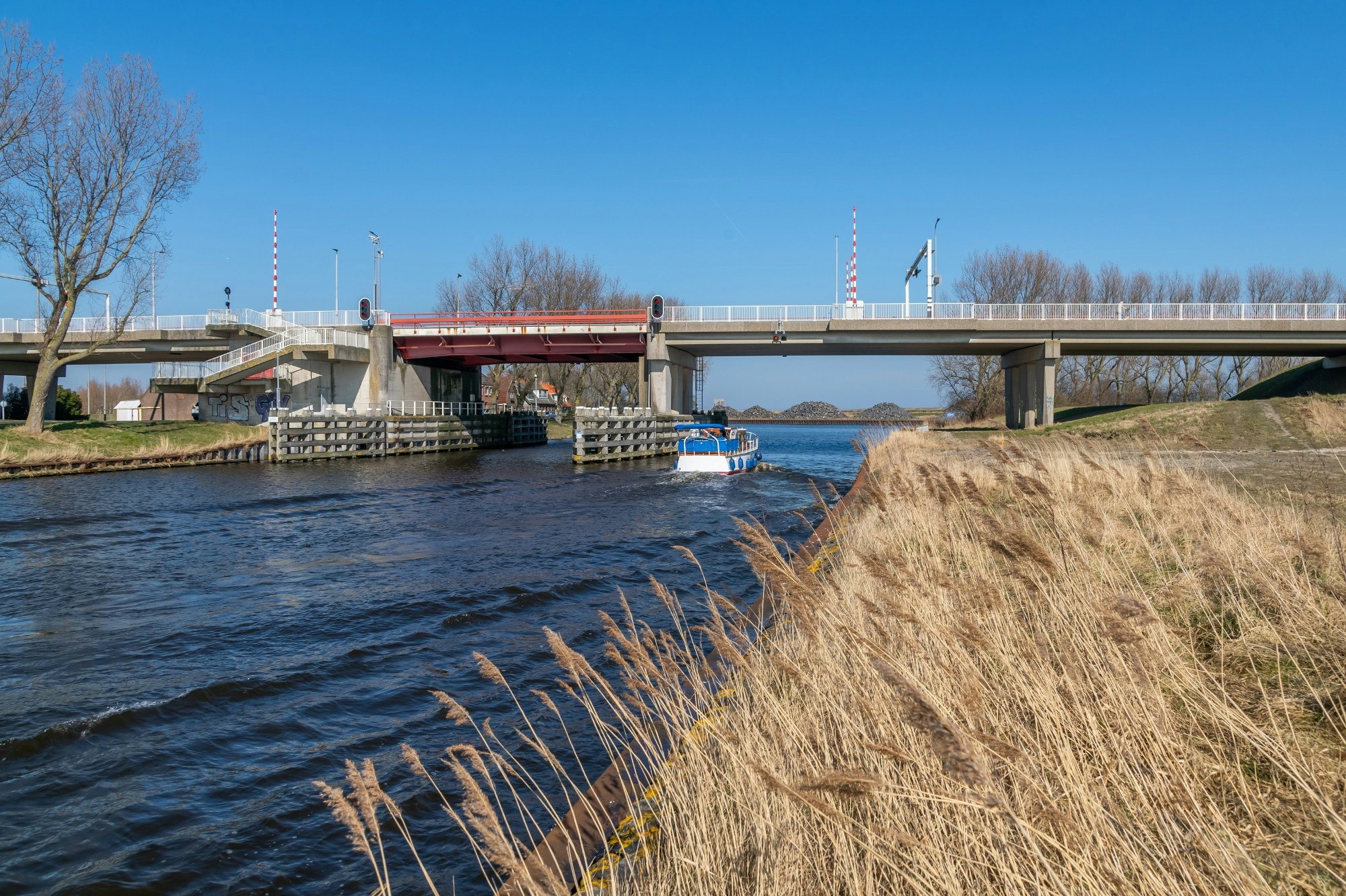 Kooybrug Den Helder tot eind april 2025 niet bediend