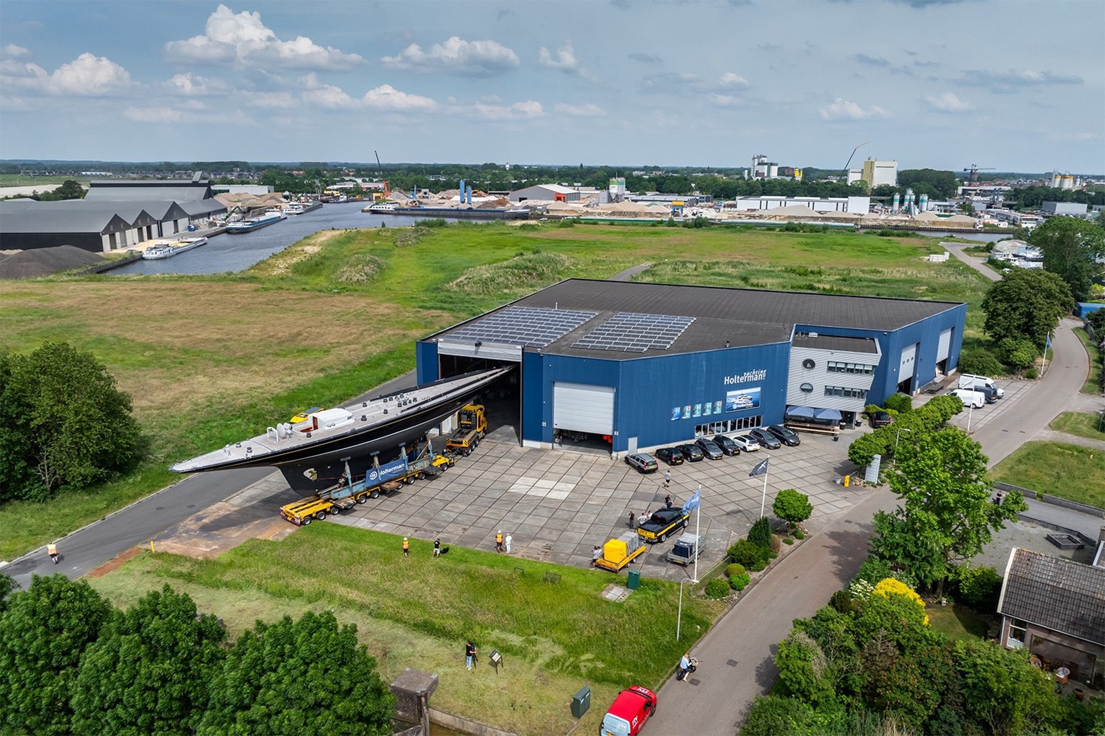 Jachtenbouwer Holterman Shipyards failliet 