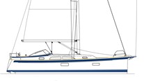 Hallberg-Rassy370exteriorsideview