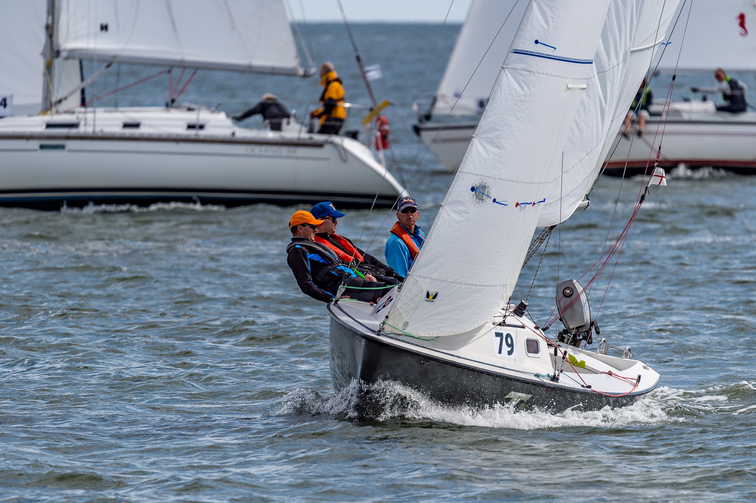 Finish HT Race na 30 jaar weer in Schuitengat