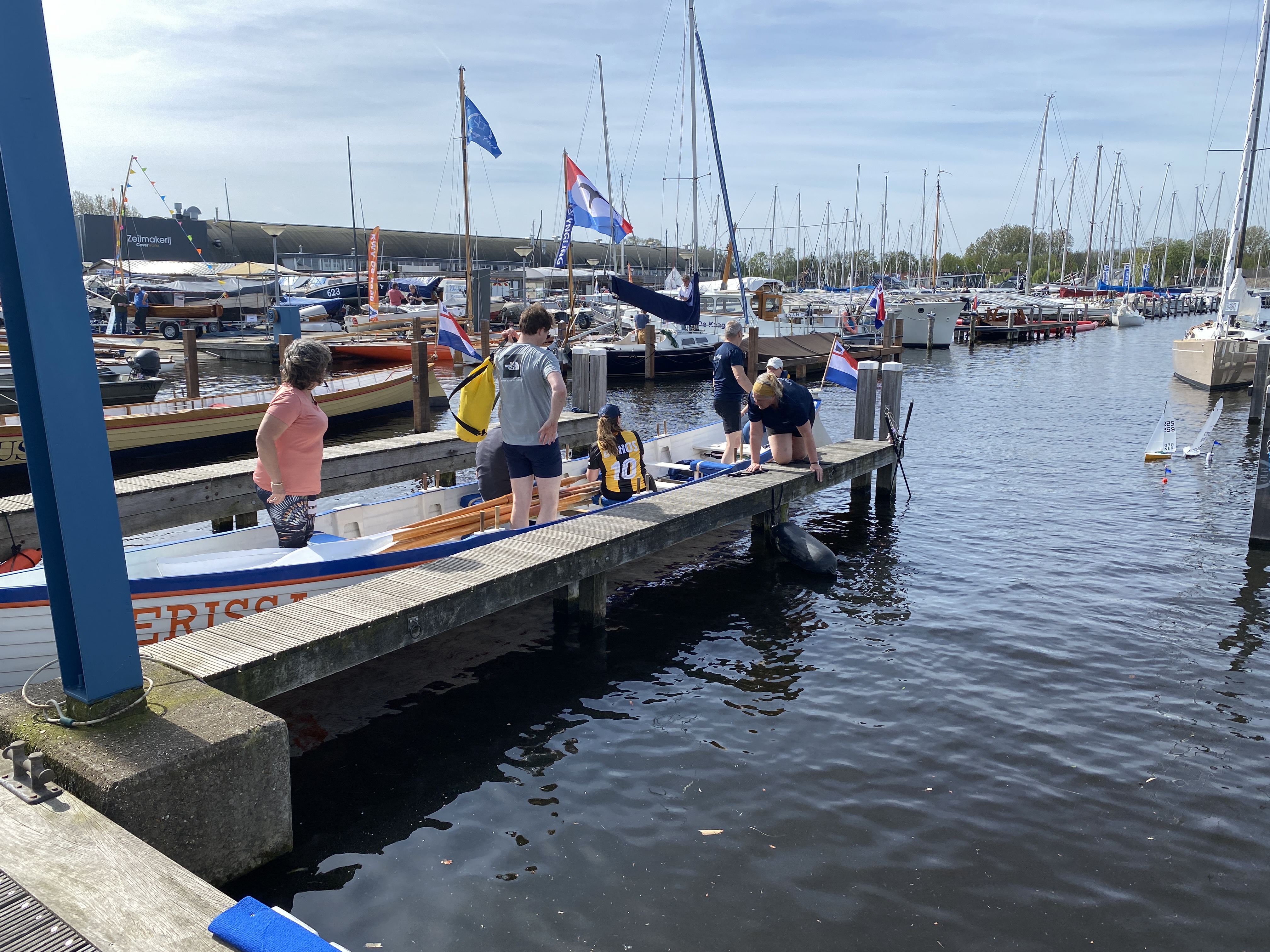 Feestelijke opening watersportseizoen bij KWV De Kaag 