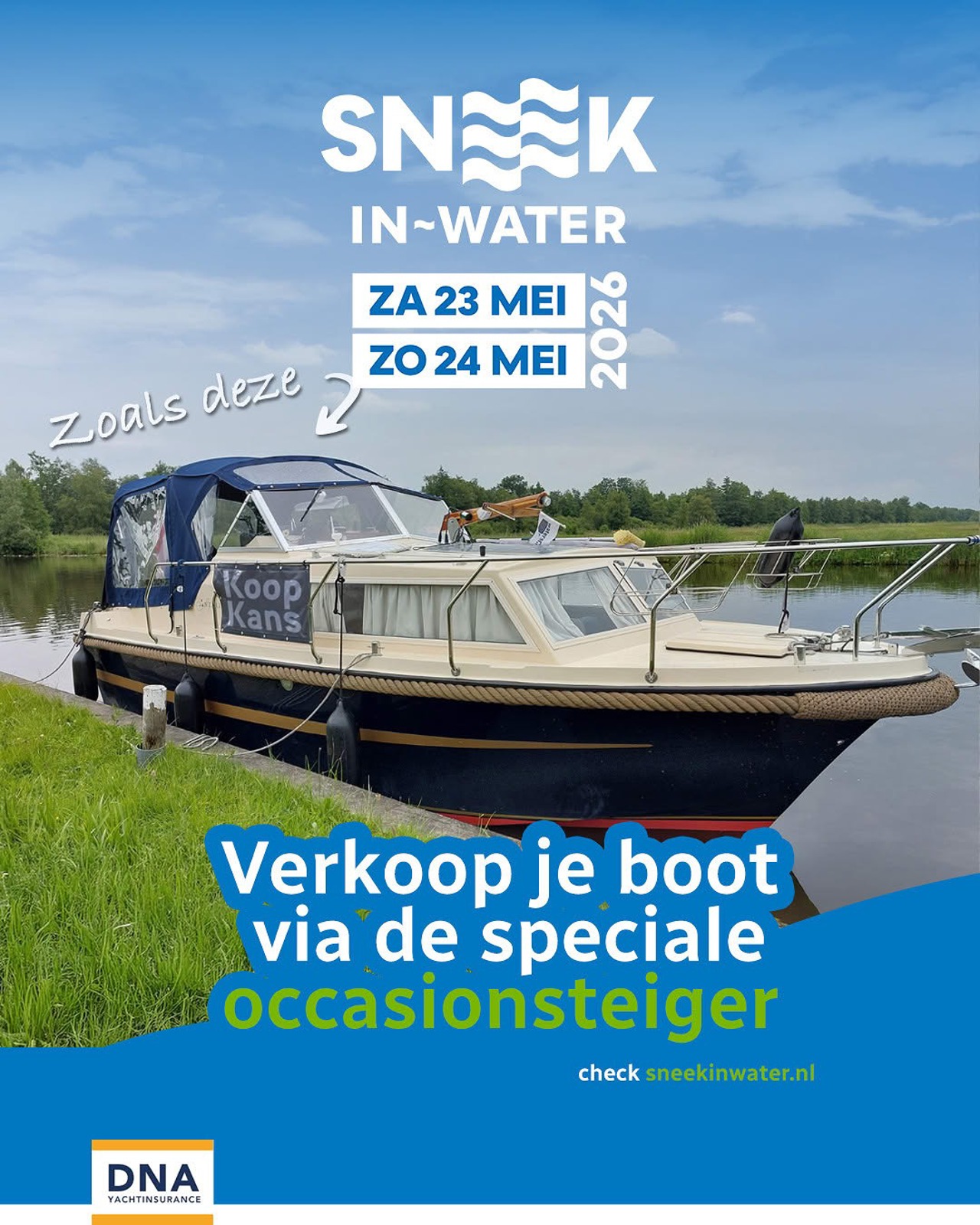 Verkoop je boot tijdens Sneek in-water