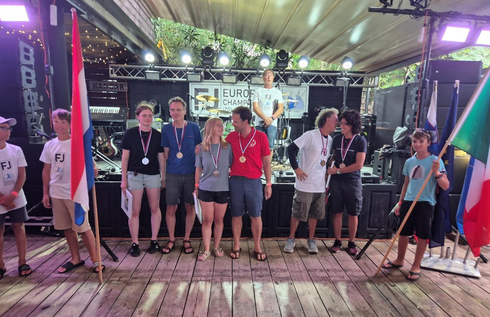 Guido en Nynke Sol Europees Kampioen Flying Junior 2025