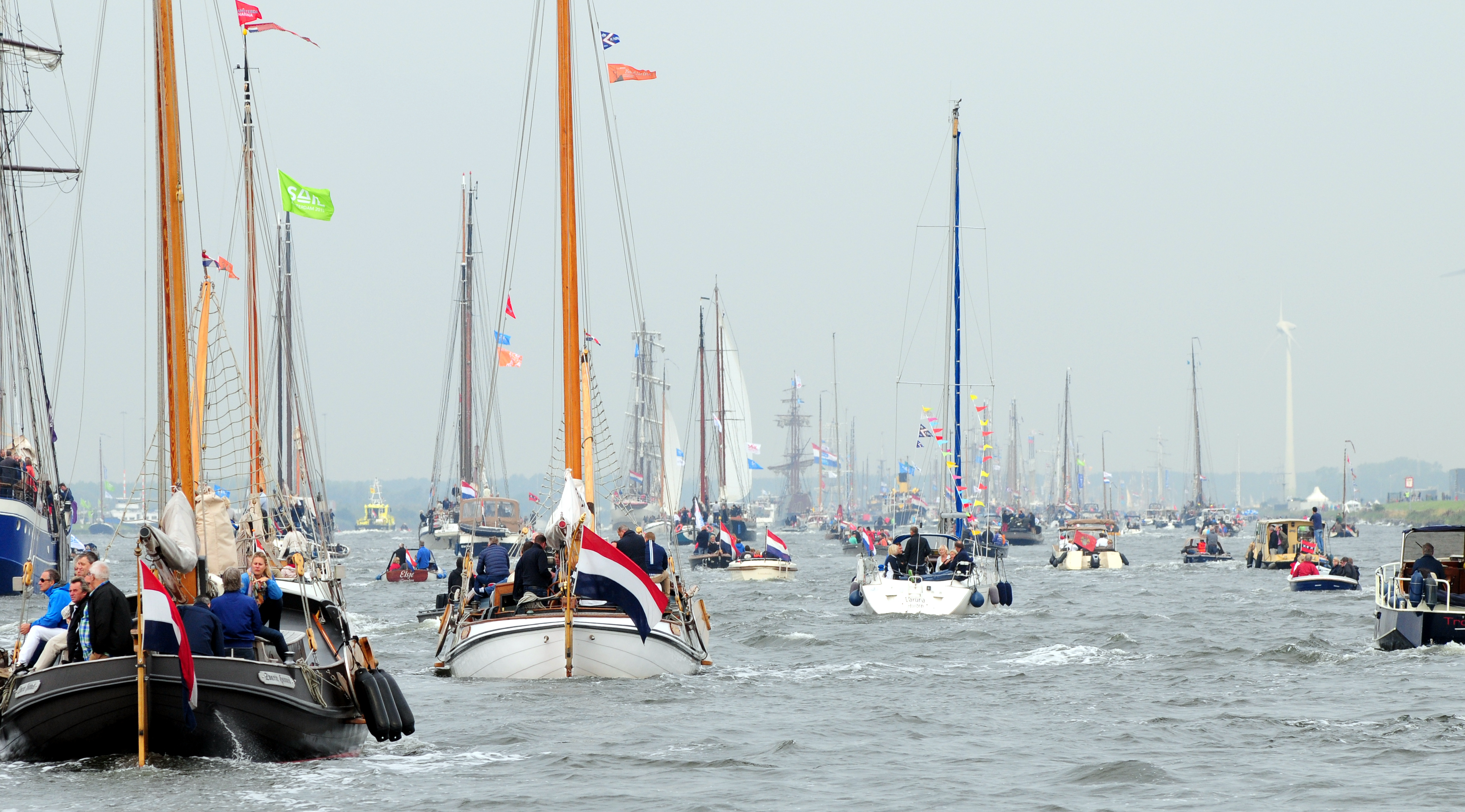 De gezelligste file van Nederland