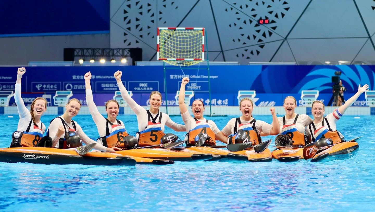 Kanopolo dames winnen historische bronzen medaille op World Games