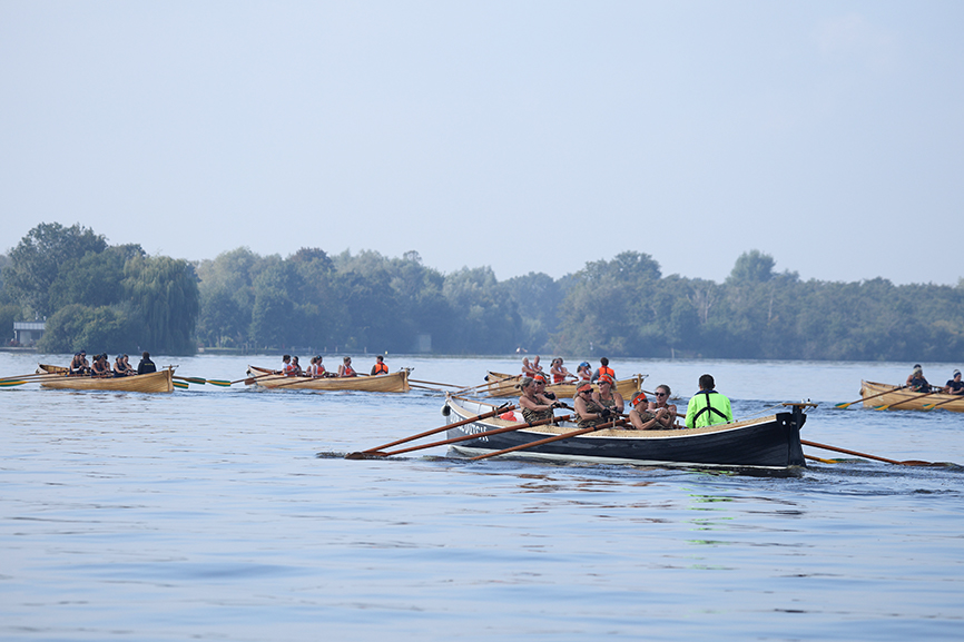GIG-roeien op Loosdrecht levert veel strijd op