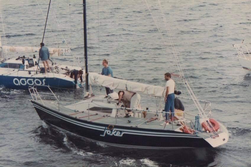 NK 1/4 tonners samen met 1/2 tonners in Muiden