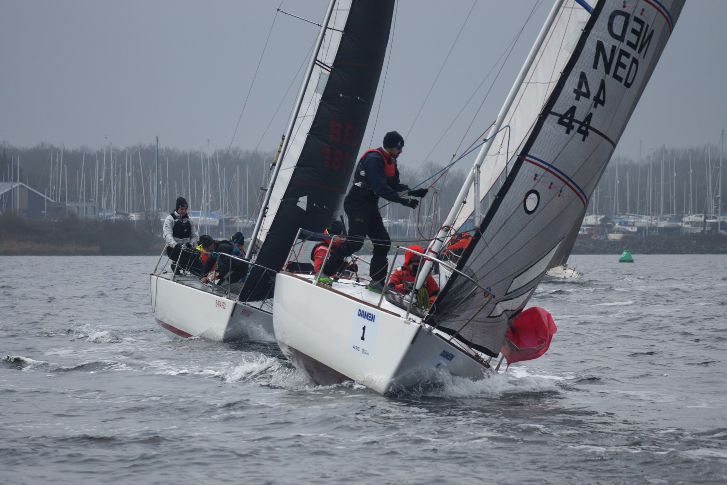 Wintersprinter doet naam eer aan tijdens ijskoude derde wedstrijddag