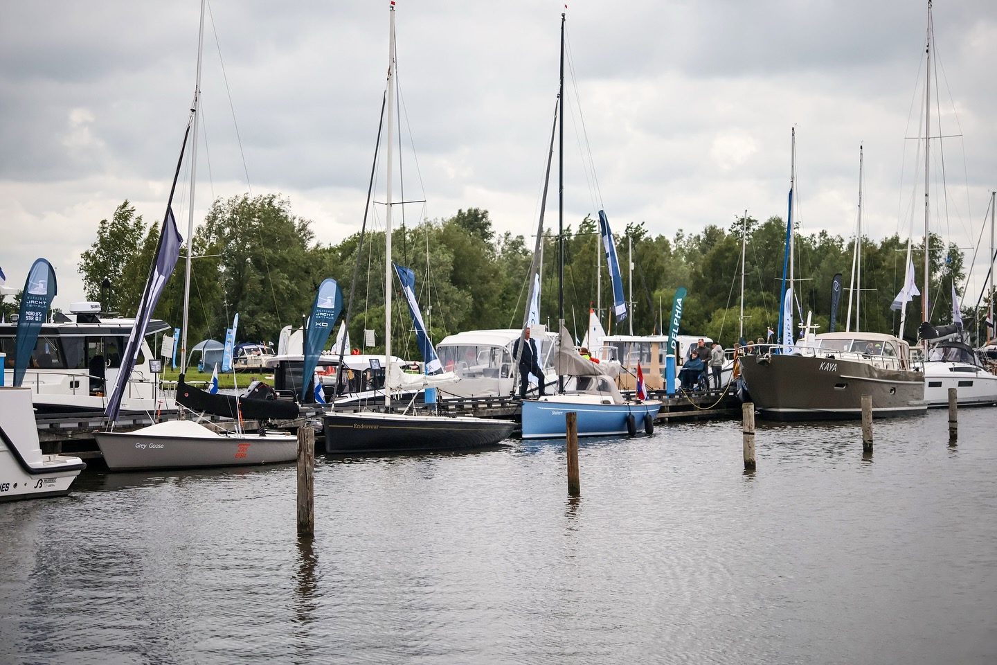 Podium voor breedte watersport tijdens Sneek in-Water
