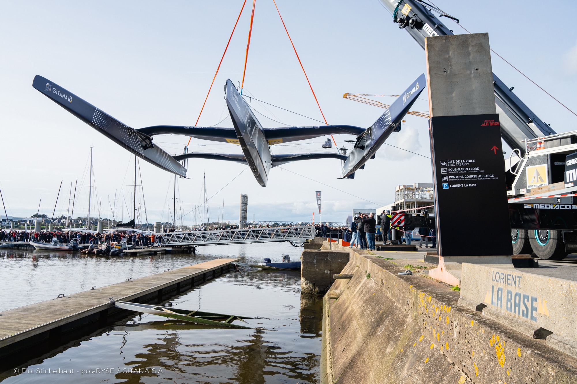 Maxi Edmond de Rothschild na ruim 2 jaar bouwen te water