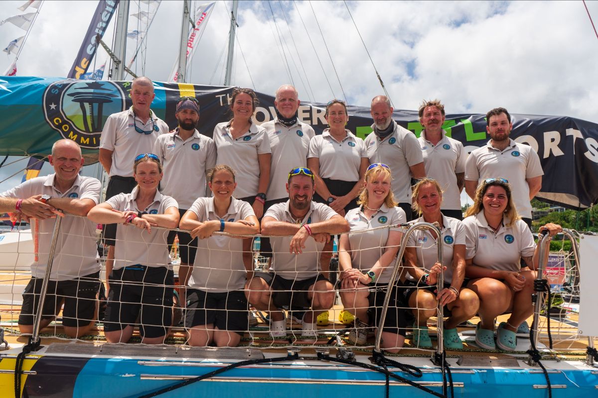 Clipper Race-schipper Angela Brandsma trots op vechtlust team