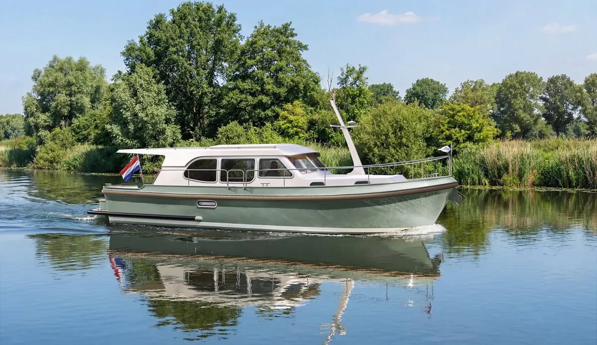 'Mystic Green' Linssen Grand Sturdy 35.AC debuteert op Season opening show