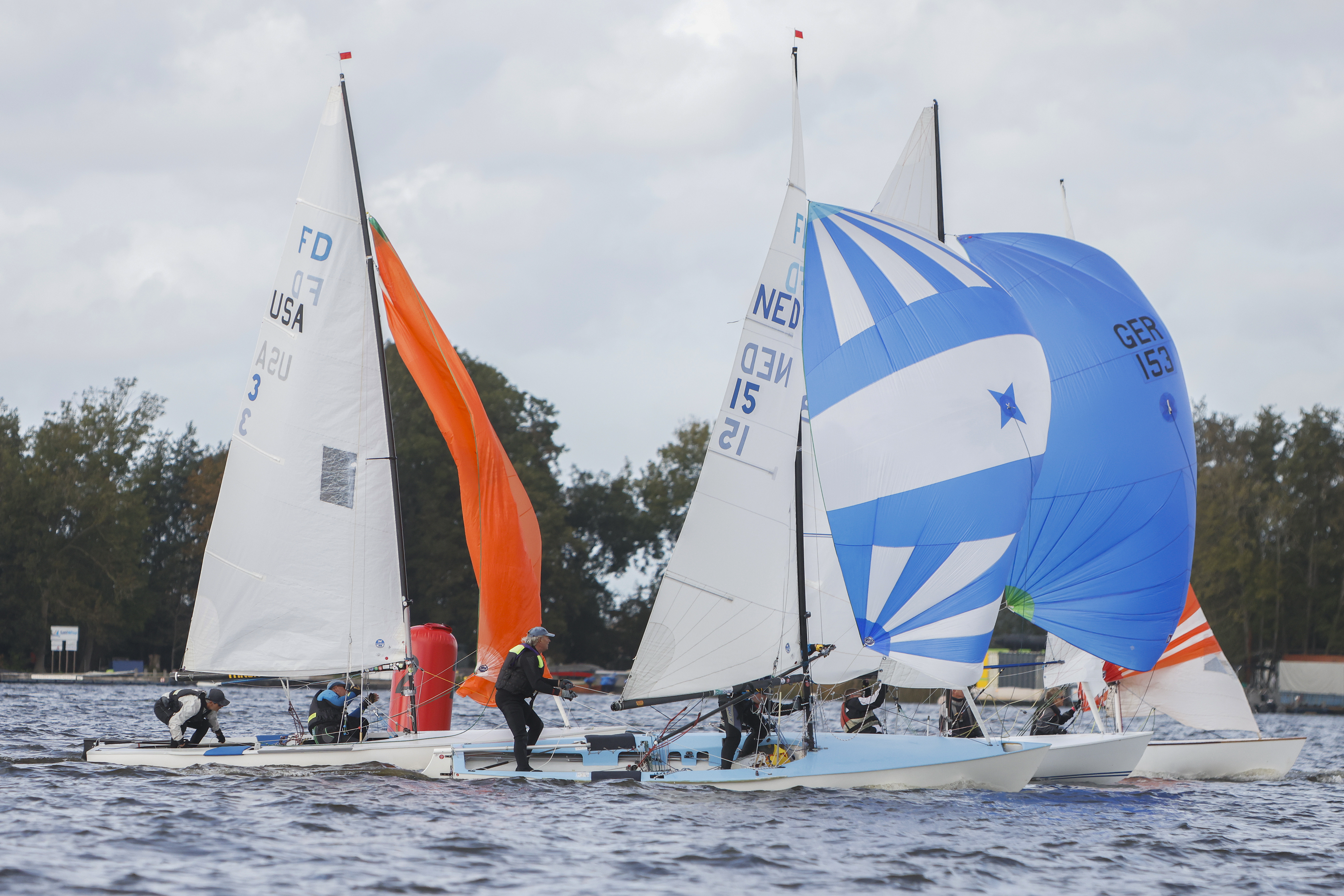 Easter regatta op Loosdrechtse plassen