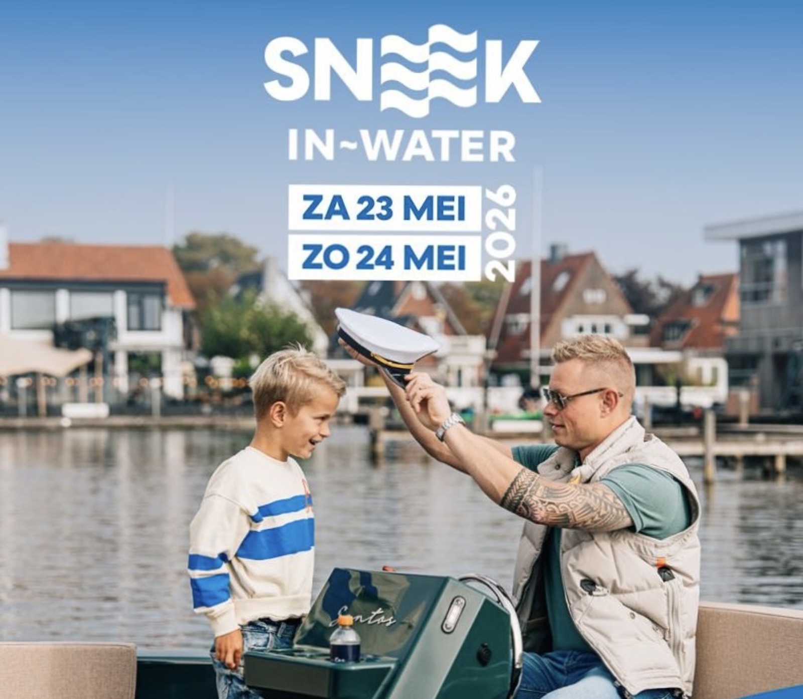 Sneek in-water met watersportbeleving voor jong en op leeftijd